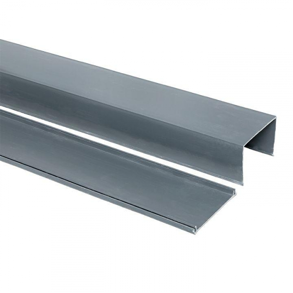 Кабель-канал 100х60 L2000 RAL 7005 Basic EKF kk-100-60-basic-g7005