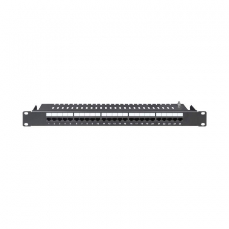 Патч-панель телефонная 19дюйм 1U CAT3 25 портов RJ45 DKC RN3PP251