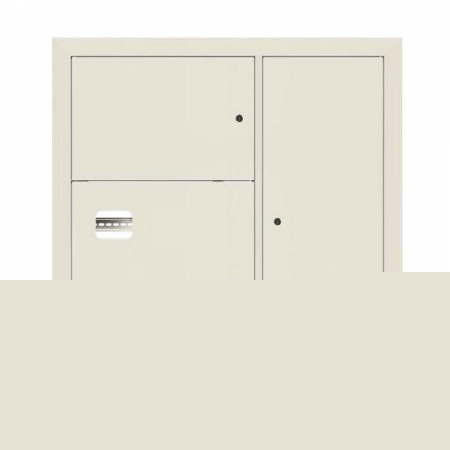 Щит этажный 1кв. RAL9002 (1000х950х160) PROxima EKF mb29-v-1-ral9002