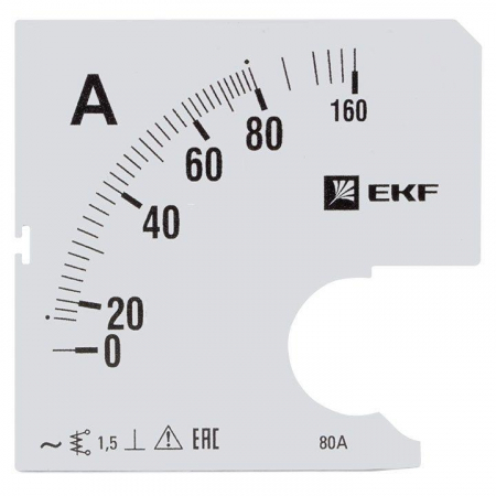 Шкала сменная для A961 80/5А-1.5 PROxima EKF s-a961-80