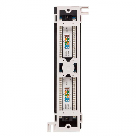 Патч-панель настенная кат.5E UTP неэкранир. 12 портов RJ45 Dual IDC TERACOM PRO EKF TRP-WPP-5EUTP-12
