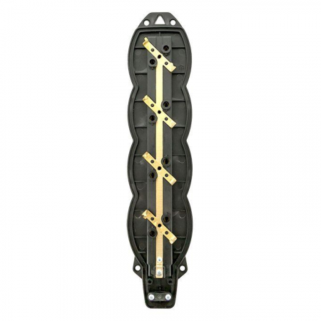 Колодка 4-м 16А IP44 2P+PE 230В с защ. крышками каучук Basic EKF RPS-020-16-230-44
