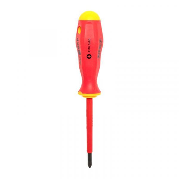 Отвертка Professional PH-FL1х80мм VDE 1000В EKF ph-fl-1-80-pro-in