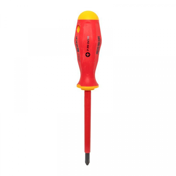 Отвертка Professional PH-FL2х100мм VDE 1000В EKF ph-fl-2-100-pro-in