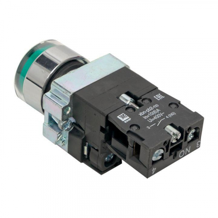 Кнопка BA31 с подсветкой 24В зел. NO PROxima EKF xb2-bw31-24
