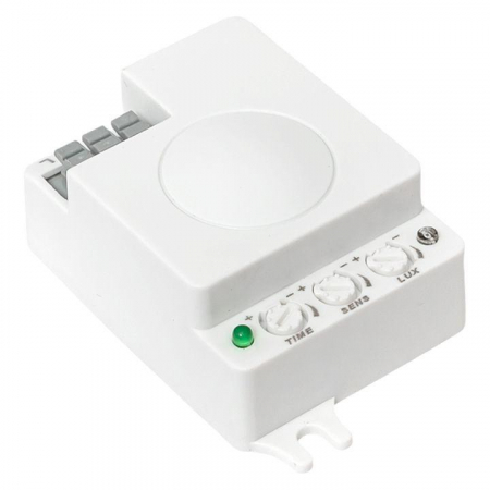Датчик движения микроволновый MW-706 1200Вт 360град. до 10м IP20 бел. EKF dd-mw-706