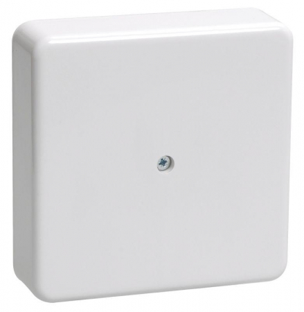 Коробка распаячная ОП 75х75х20 IP40 КМ41212-01 (6 клем. 6кв.мм) бел. IEK UKO10-075-075-020-K01