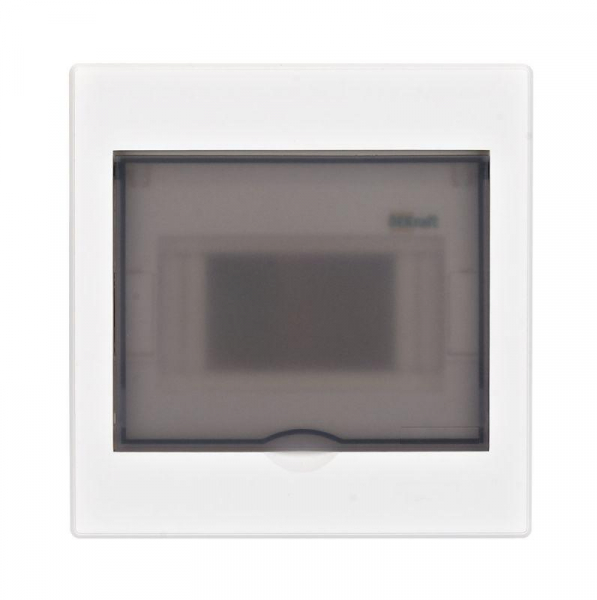 Корпус встраиваемый дв. 1 ряд 6 мод. IP41 ЩРВ-П пласт. прозр. DEKraft 31051DEK