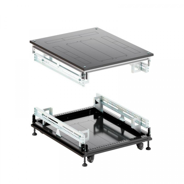 Крыша основание преперфорированные IT-CQE 800х600 RAL9005 DKC RBIT806F