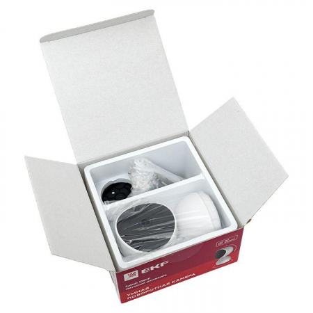 Камера поворотная Умная Connect Wi-Fi бел. EKF scwf-usb