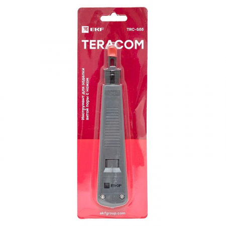Инструмент для заделки витой пары с ножом TERACOM EKF TRC-S55