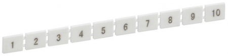 Маркировка для СМК серии 222-41ХХ (уп.50шт) IEK UKZ20D-41XX-MK