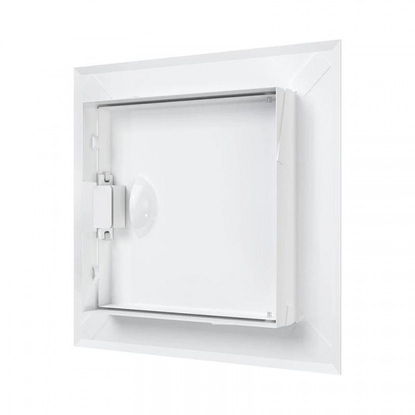 Люк-дверца ревизионная 360х560мм фланец 300х500мм с ручкой сталь покрытие - полимер EVECS ЛТ3050Мп