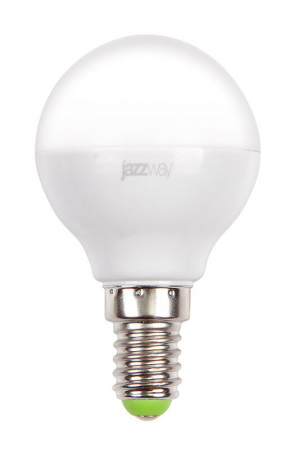 Лампа светодиодная PLED-SP 9Вт G45 4000К нейтр. бел. E14 E JazzWay 5019096