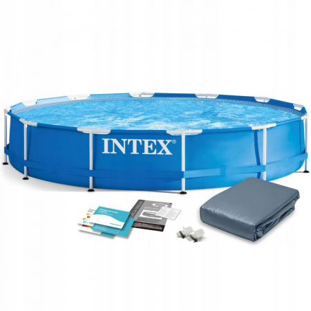 Бассейн METAL FRAME 366х76см (28210NP) INTEX 6941057400327
