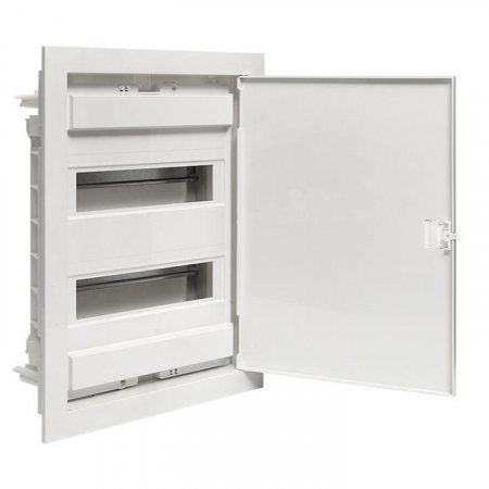 Щит силовой встраив. Nova 24мод. IP41 с пластик. дверью PROxima EKF nv-pb-pd-2