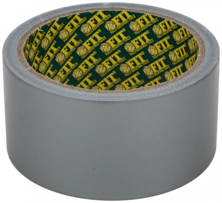 Лента клейкая универсальная армированная "Ductape" 48ммх10м FIT 11710