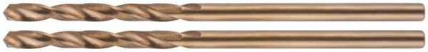 Набор сверл по металлу Profi 2.3х53мм с кобальтом 5проц. (уп.2шт) Cutop 48-358