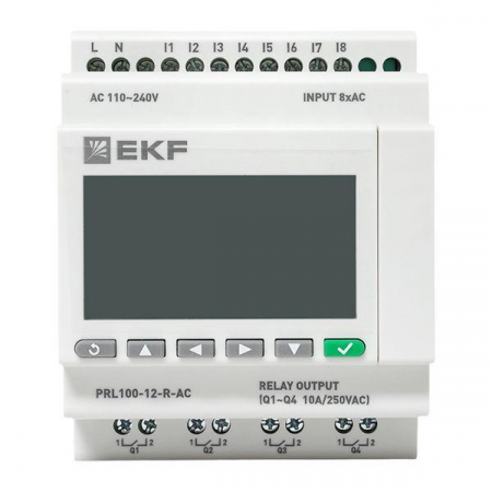 Реле программируемое PRO-Relay PRL100-12-R-AC EKF PRL100-12-R-AC