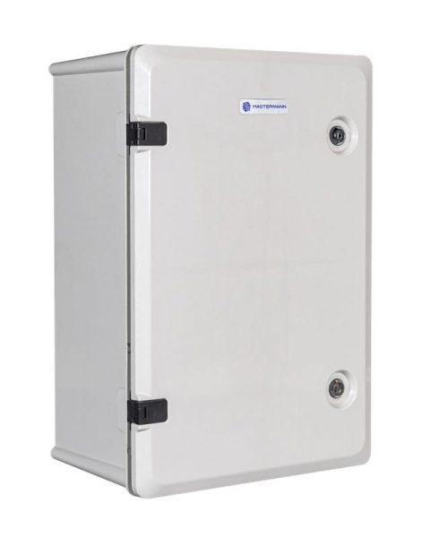 Шкаф монтажный композитный IK10 360x560x250мм IP66 Mastermann 00-01020361