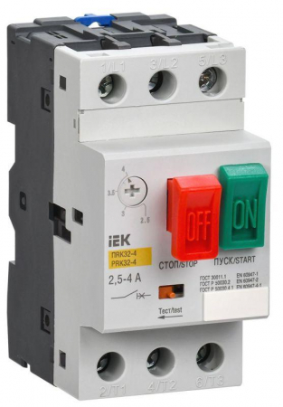 Пускатель ПРК32-4 In4А Ir2.5-4А Ue 660В KARAT IEK DMS11-004