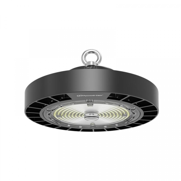 Светильник светодиодный ДСП IB 10 S 150W W 850 BK D298xH112мм 150Вт 5000К IP65 High Bay подвес черн. Русский Свет 16091023049