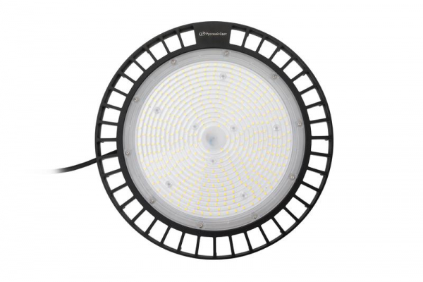 Светильник светодиодный ДСП IB 11 S 200W VW 840 BK 353х353х117мм 200Вт 4000К IP65 High Bay подвес черн. Русский Свет 16091123175