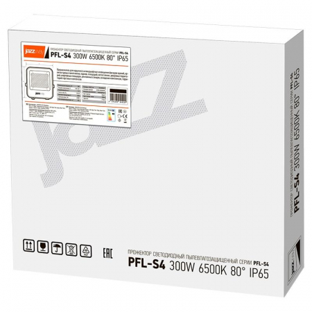 Прожектор светодиодный PFL-V 300Вт 6500К IP65 ДО Pro JazzWay 5045019