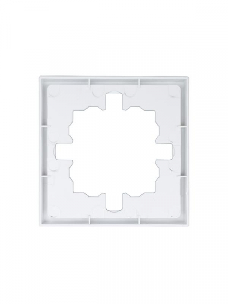 Рамка 1-мест. горизонт. ZIMA бел. LEZARD 704-0200-146