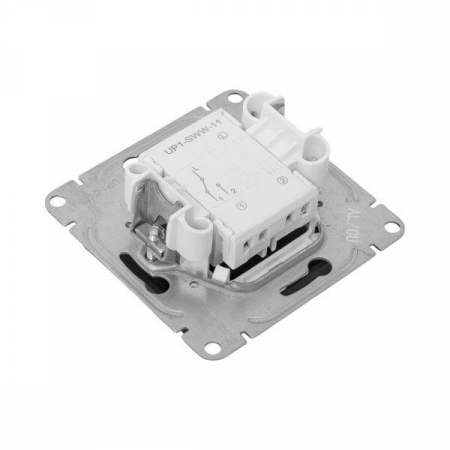 Выключатель проходной 1-кл. СП Эпика механизм черн. EKF UP1-SWB-11