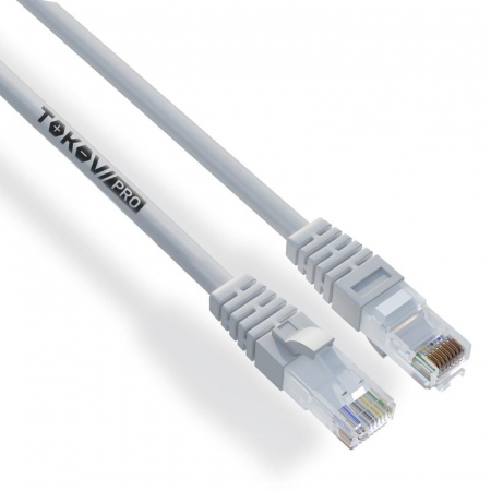 Патч-корд кат.5E U/UTP 24 AWG PVC 5м PRO TOKOV ELECTRIC TKP-PC06-5EU-CUPVC-5M
