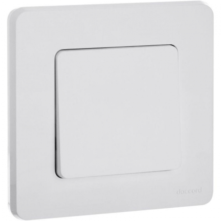 Переключатель 1-кл. Inspiria 10А IP20 250В 10AX механизм бел. IEK 673650