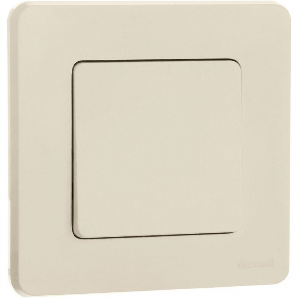 Переключатель 1-кл. Inspiria 10А IP20 250В 10AX механизм сл. кость IEK 673651