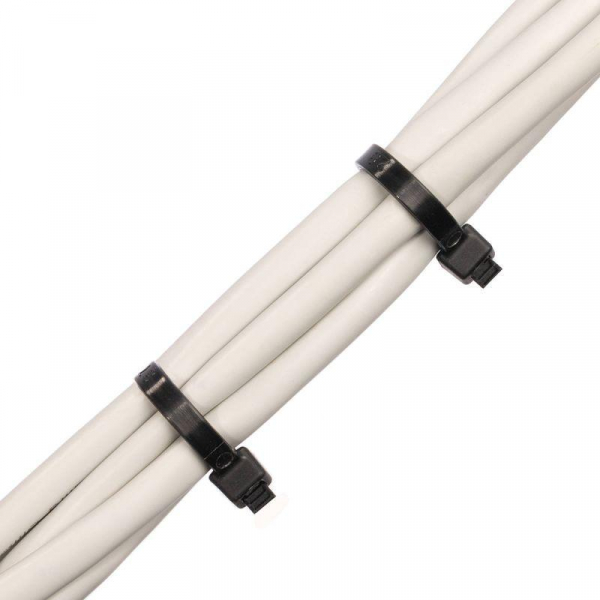 Хомут нейлоновый НСС "EasyFix" 5х200 черн. (уп.100шт) Fortisflex 84817
