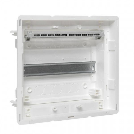 Основание силового щита Nova с DIN-рейками 12мод. IP41 PROxima EKF nv-pbase-12