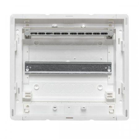 Основание силового щита Nova с DIN-рейками 12мод. IP41 PROxima EKF nv-pbase-12