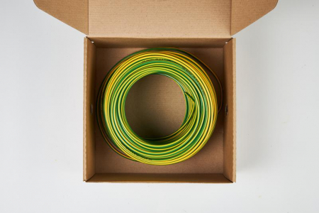 Провод H07V-K 1.5 GN/YE (коробка) (уп.100м) LAPP 3120000397